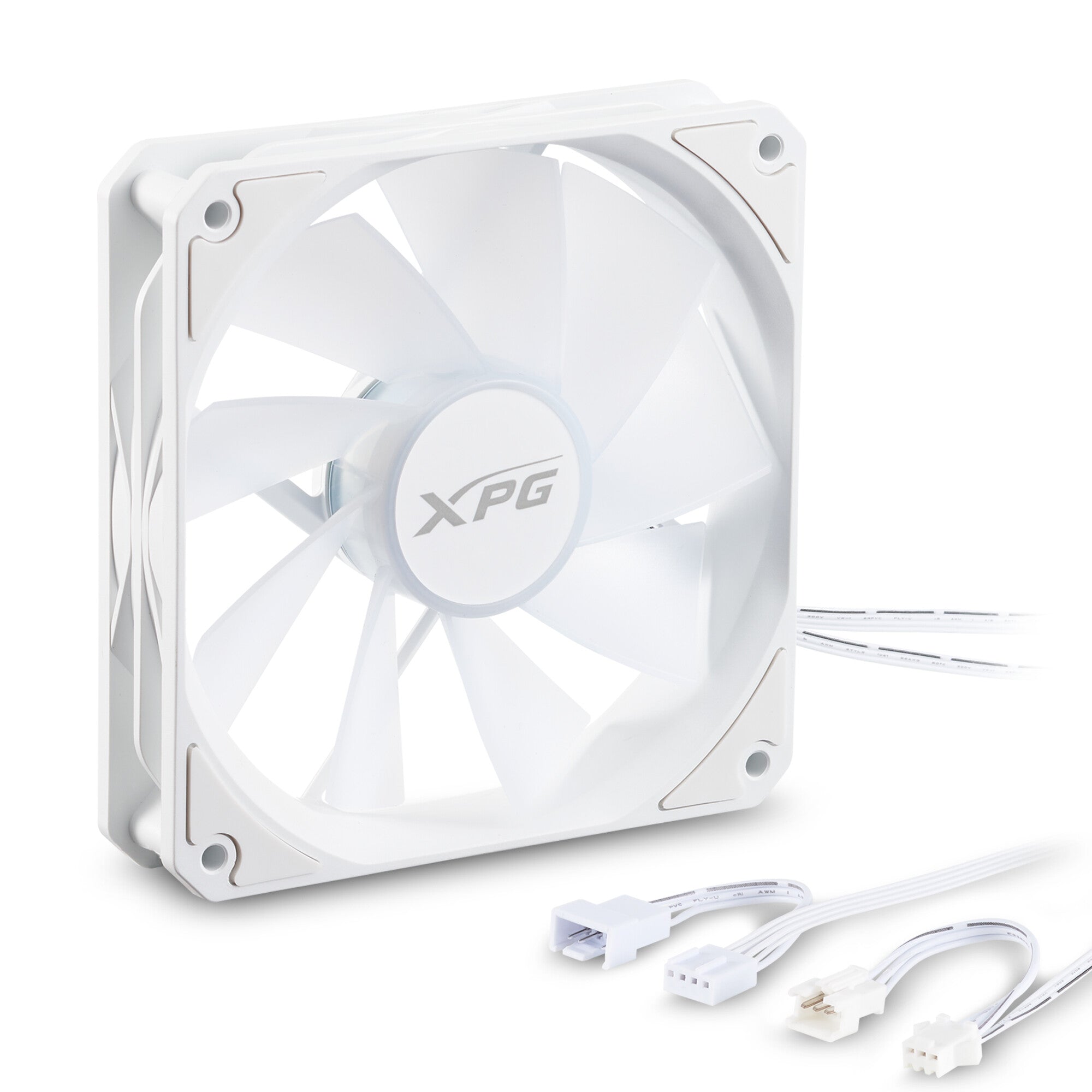 XPG VENTO R 120 ARGB PWM Gabinete de la computadora Ventilador 12 cm Blanco 1 pieza(s)