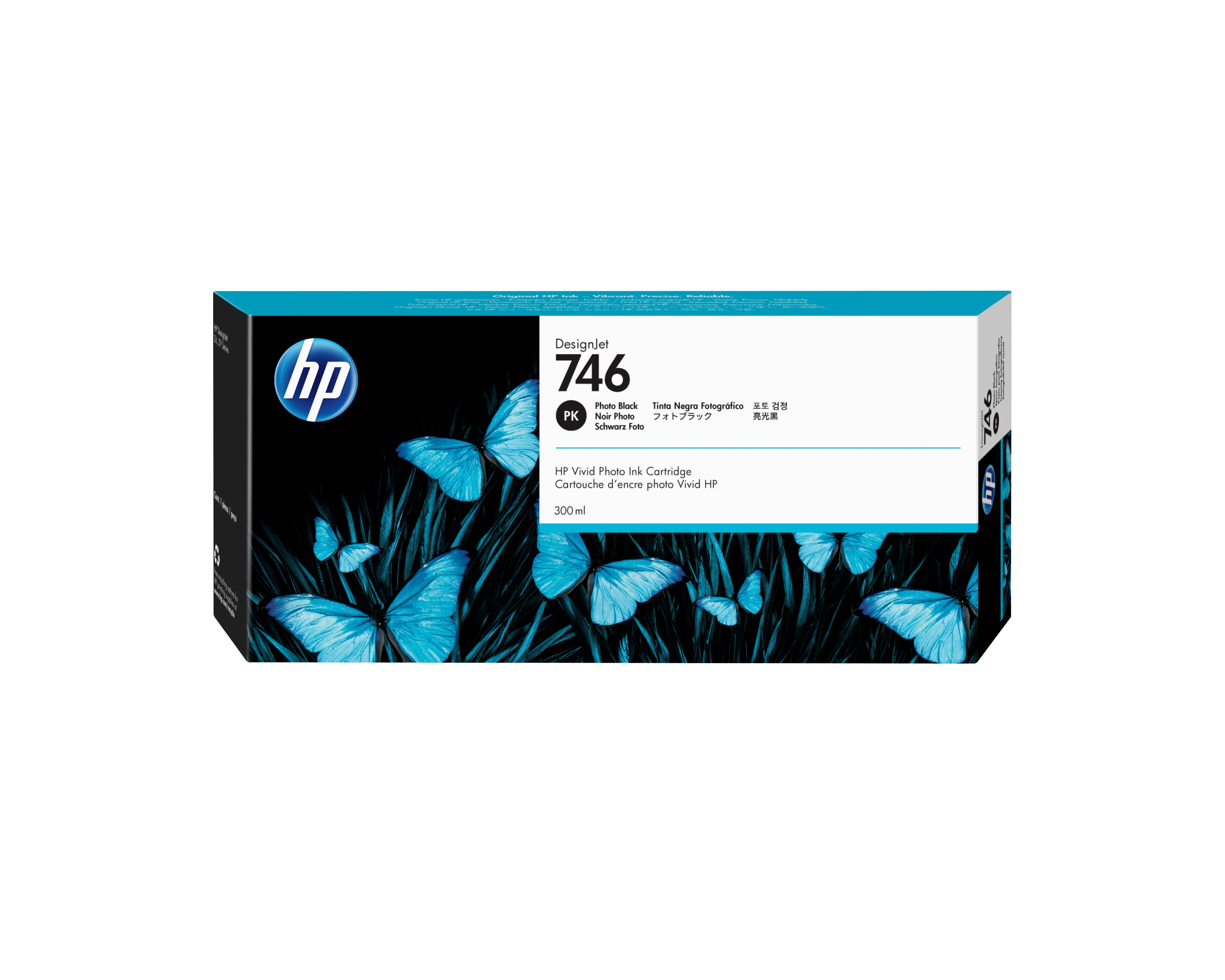 Tinta HP LF 746 Negro Foto 300 ML