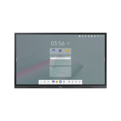 Pantalla tactil interactiva 65" Android 13 / Touch tipo IR / UHD / 350 nits / HDMI / USB / USB-C / WIFI / RJ45