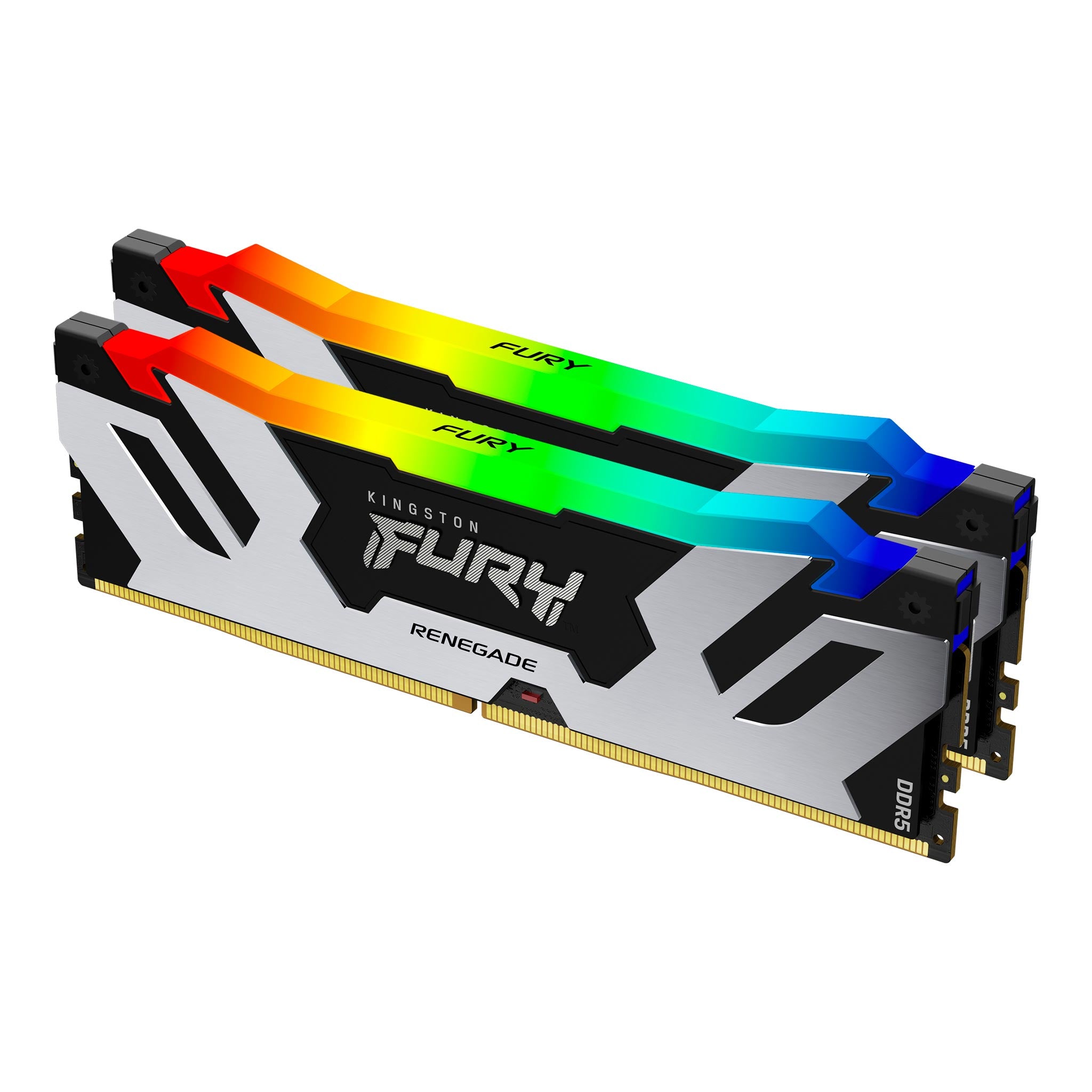 Kingston FURY Renegade DDR5 6400MHz 64GB (2 x 32GB) CL32 XMP Silver RAM Kit