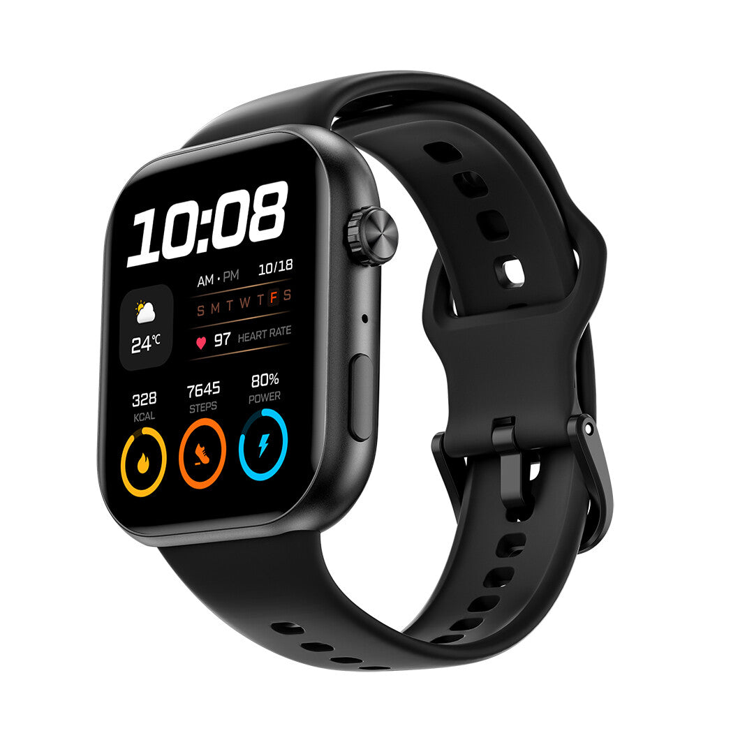 Honor CHOICE Watch 2i 4.7 cm (1.85") AMOLED Digital 390 x 450 Pixeles Pantalla táctil Negro