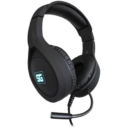 Vorago HS-501 audífono y auriculare Auriculares Alámbrico Diadema Juego Negro