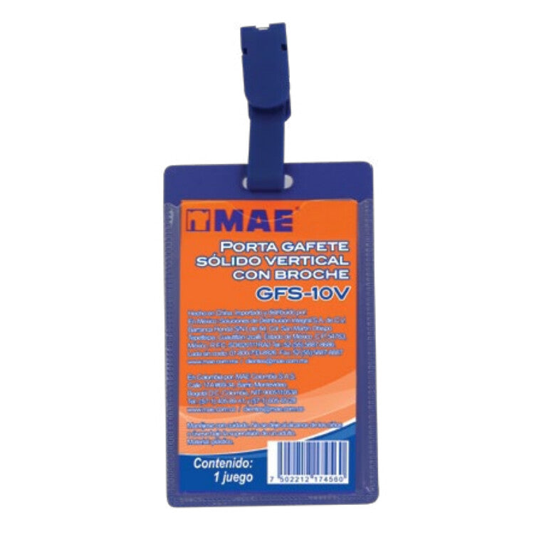 MAE GFS-10V portacredencial Portaetiquetas Polipropileno (PP) 50 pieza(s)