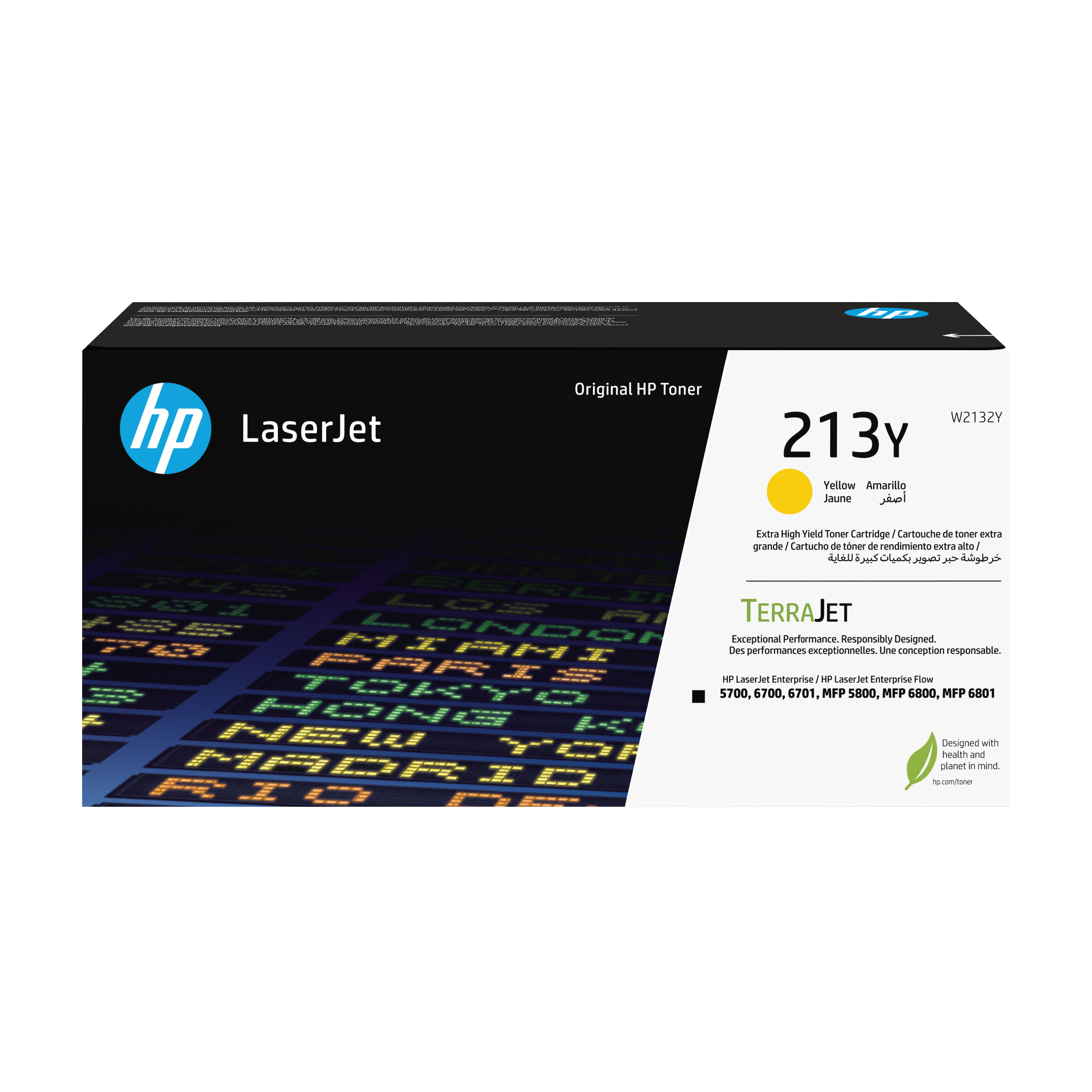 Tóner HP LaserJet 213Y Rendimiento 12000 Páginas Color Amarillo
