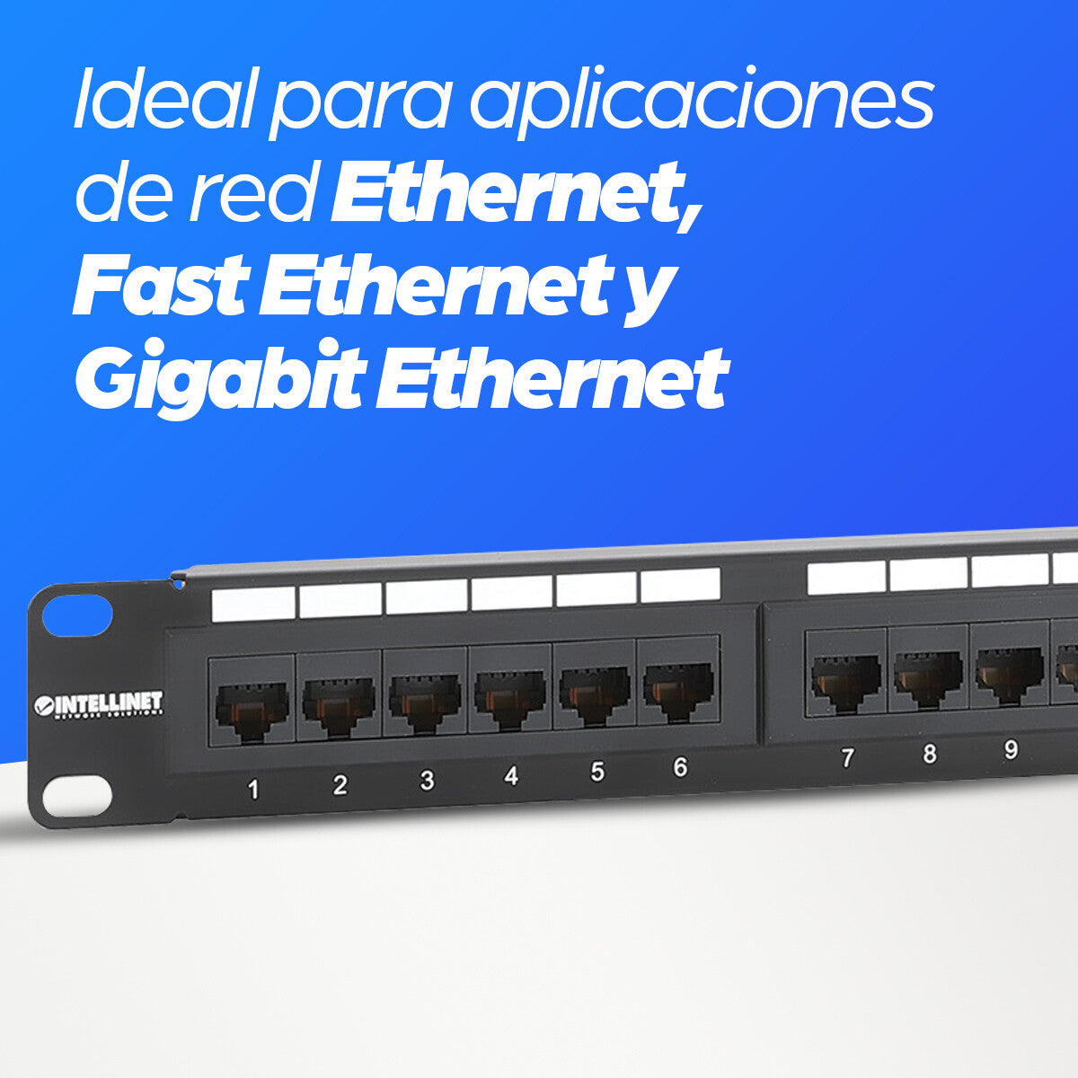 Intellinet Panel de Parcheo Cat6