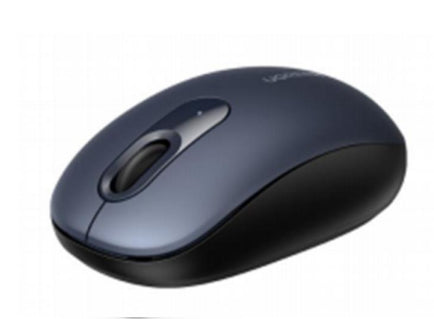 Mouse Inalámbrico 2.4G 800/1200/1600/2400 DPI | Función de 3 botones | Alcance 10m | Silencioso |  Ergonómico | Anti-caída y Anti-interferencias | Batería Alcalina AA incluida  | Midnight Blue.