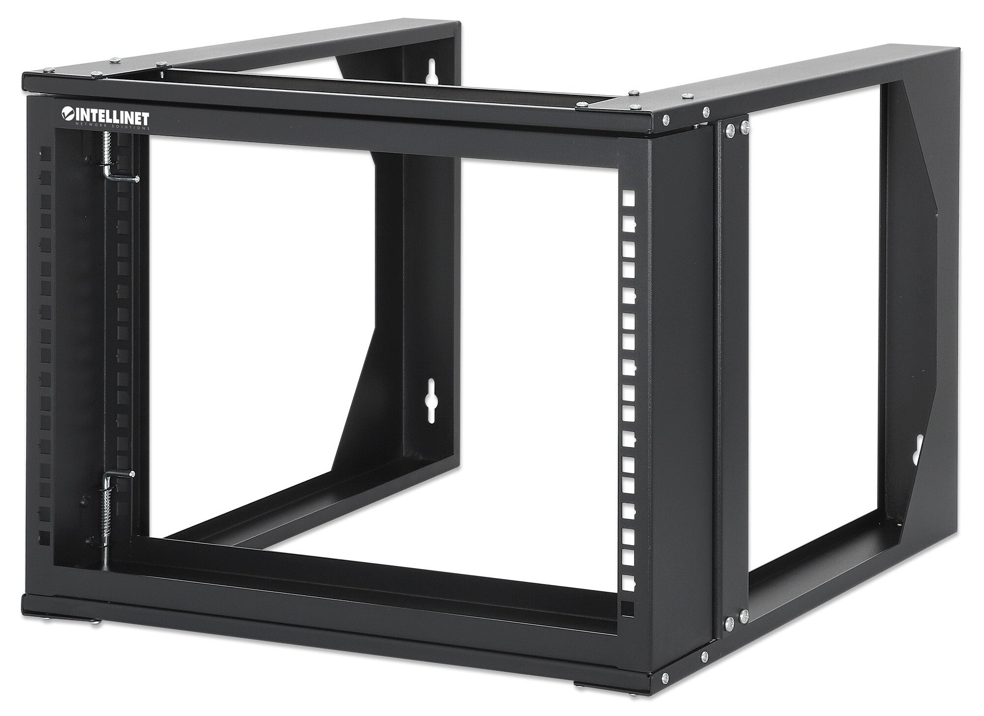 Intellinet Rack abierto de 19" para montaje en pared, 2 postes, 6U