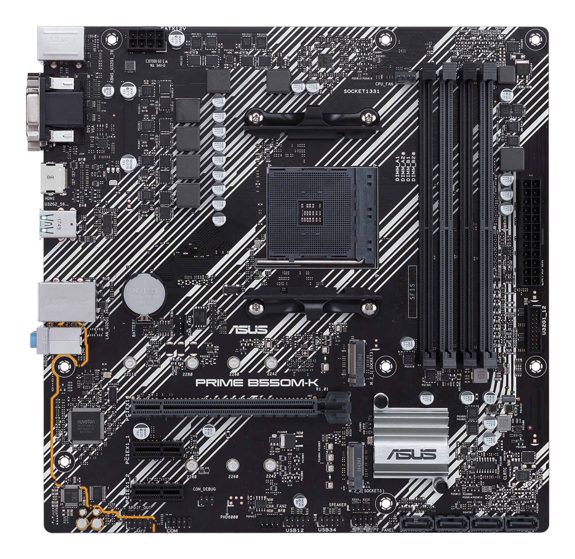 Motherboard  ASUS PRIME B550M-K