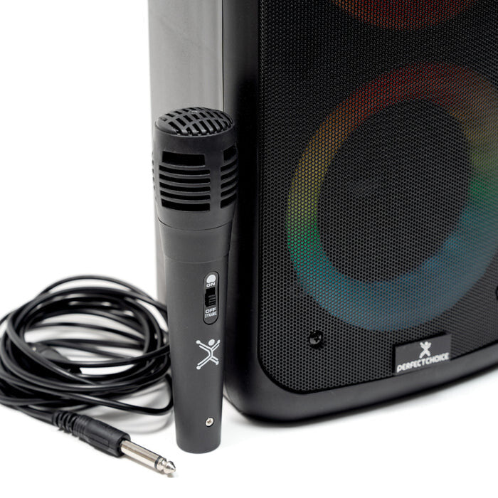 Perfect Choice PC-113232 altavoz portátil y para fiesta Altavoz de fiesta Negro 20 W