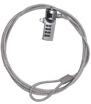 TechZone TZCCL01 cable antirrobo 1.8 m