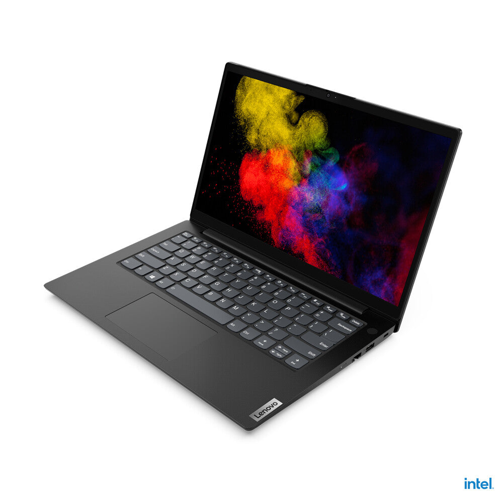 Lenovo V14 G2 IJL Intel® Celeron® N N4500 Computadora portátil 35.6 cm (14") HD 4 GB DDR4-SDRAM 128 GB SSD Wi-Fi 5 (802.11ac) Windows 11 Home Español Negro