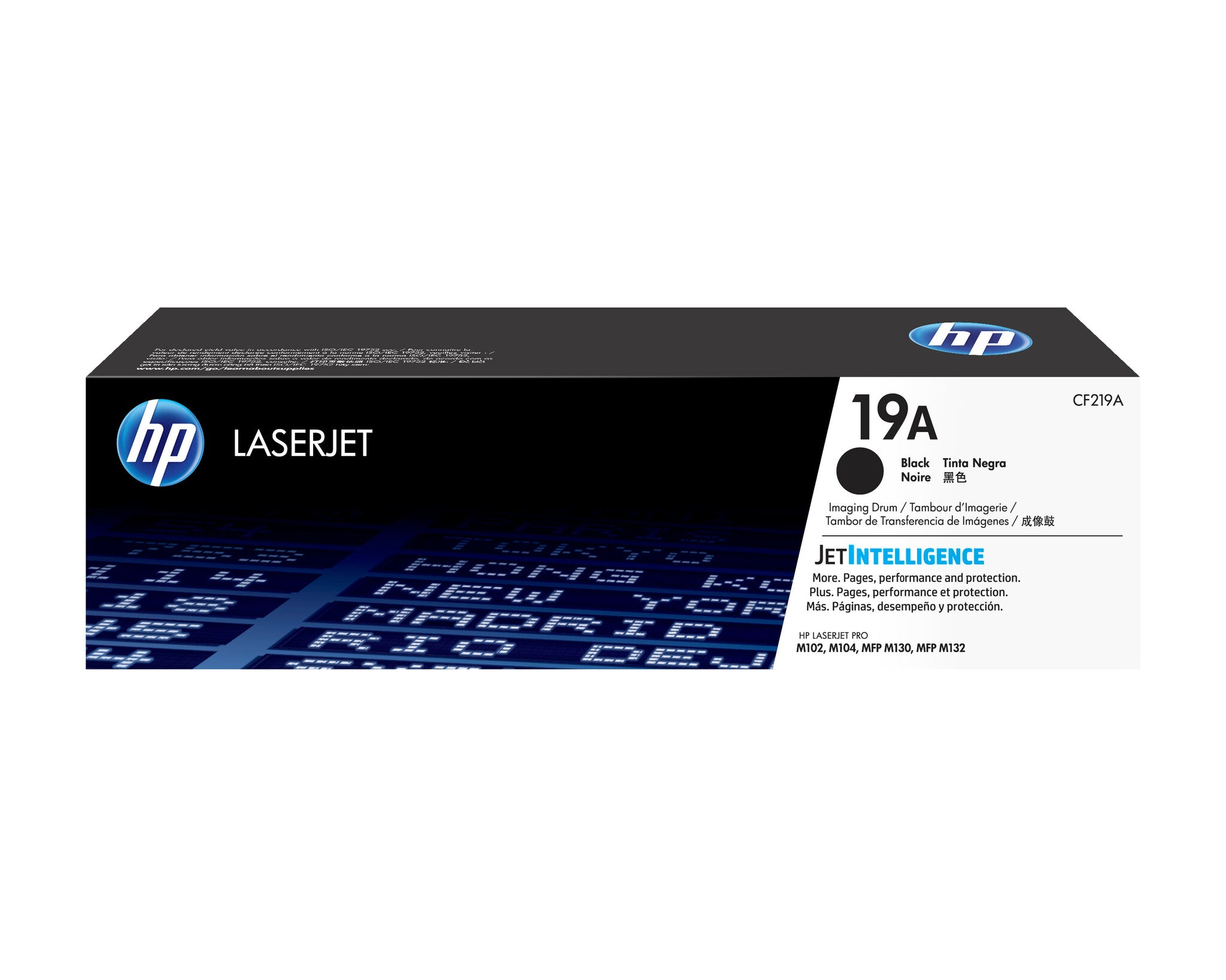 HP Tambor de creación de imágenes original LaserJet 19A