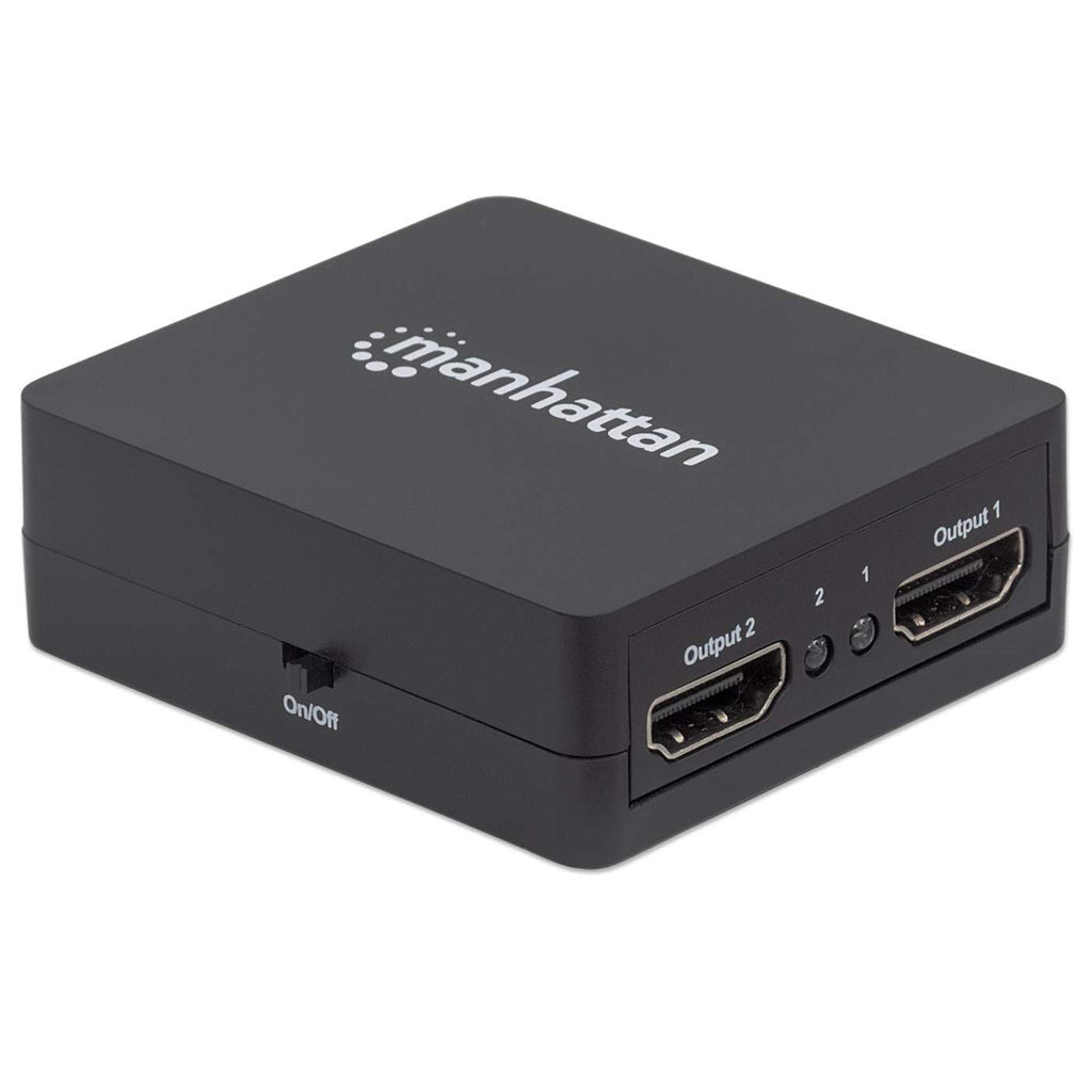 Manhattan Video Splitter HDMI de 2 puertos, 1080p