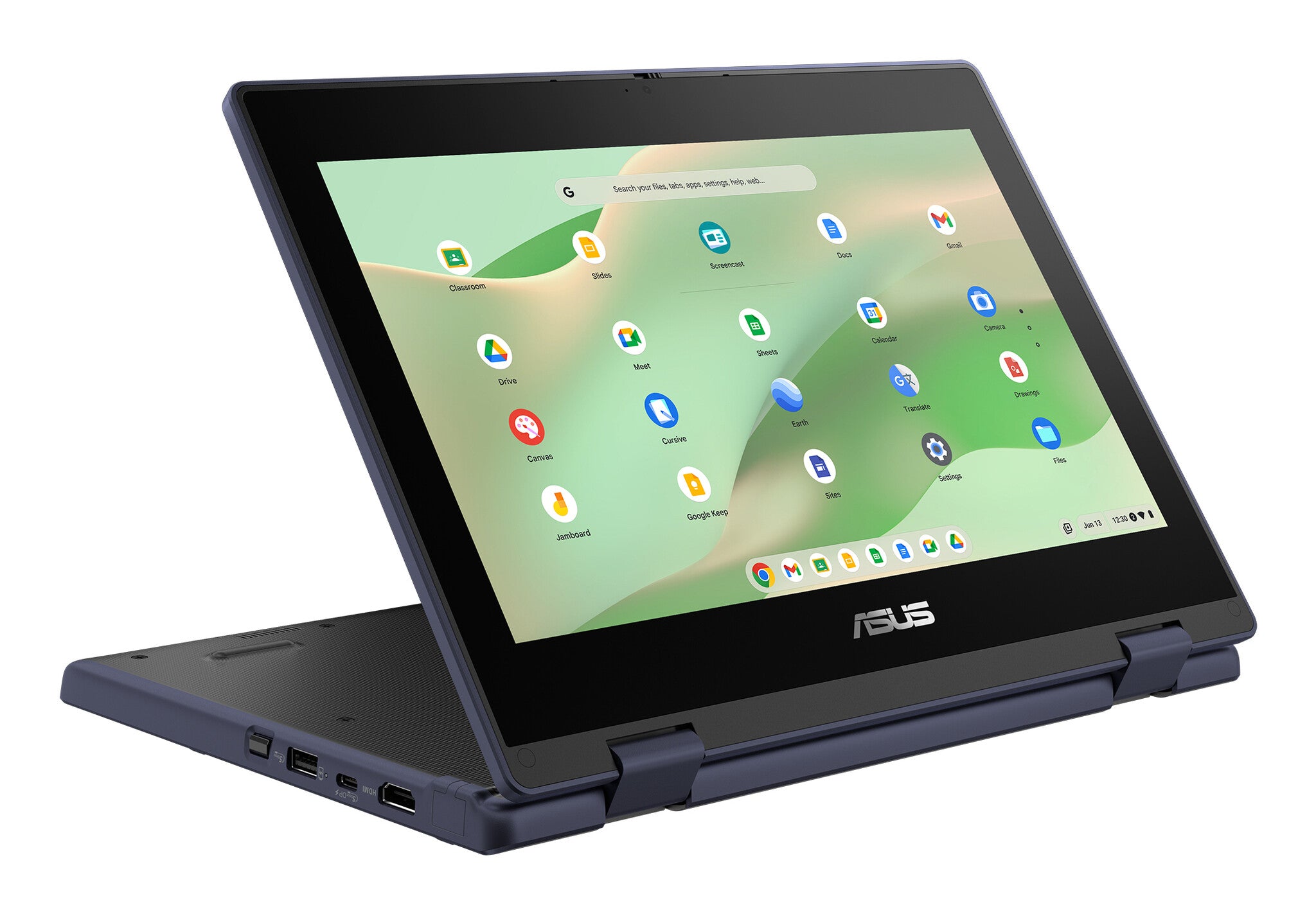ASUS Chromebook CR11 Flip CR1104FTA-C8G64-C1 Intel® N N150 29.5 cm (11.6") Pantalla táctil HD 8 GB LPDDR5-SDRAM 64 GB eMMC Wi-Fi 6 (802.11ax) ChromeOS Gris