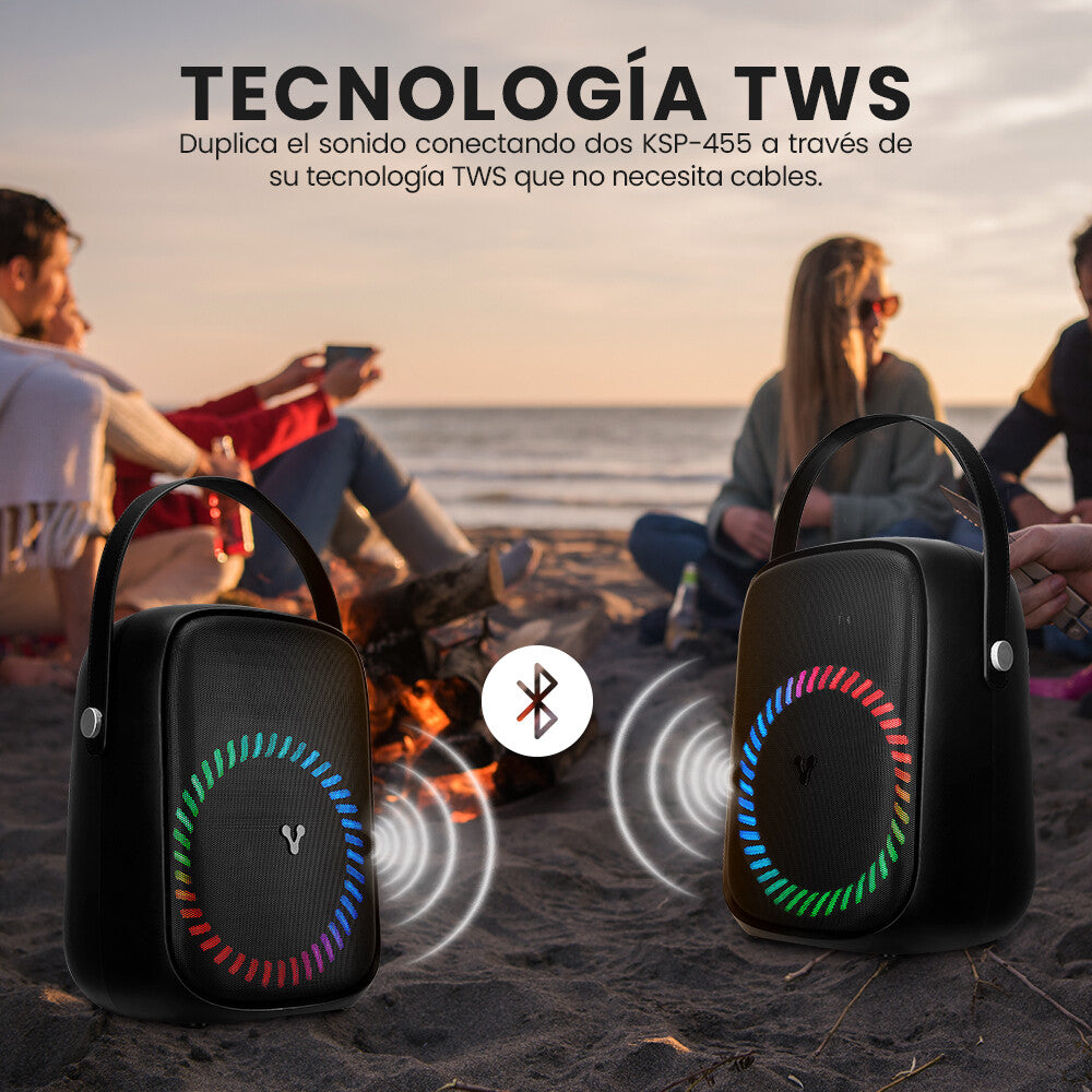 Vorago KSP-455 altavoz portátil y para fiesta Altavoz portátil mono Negro 40 W