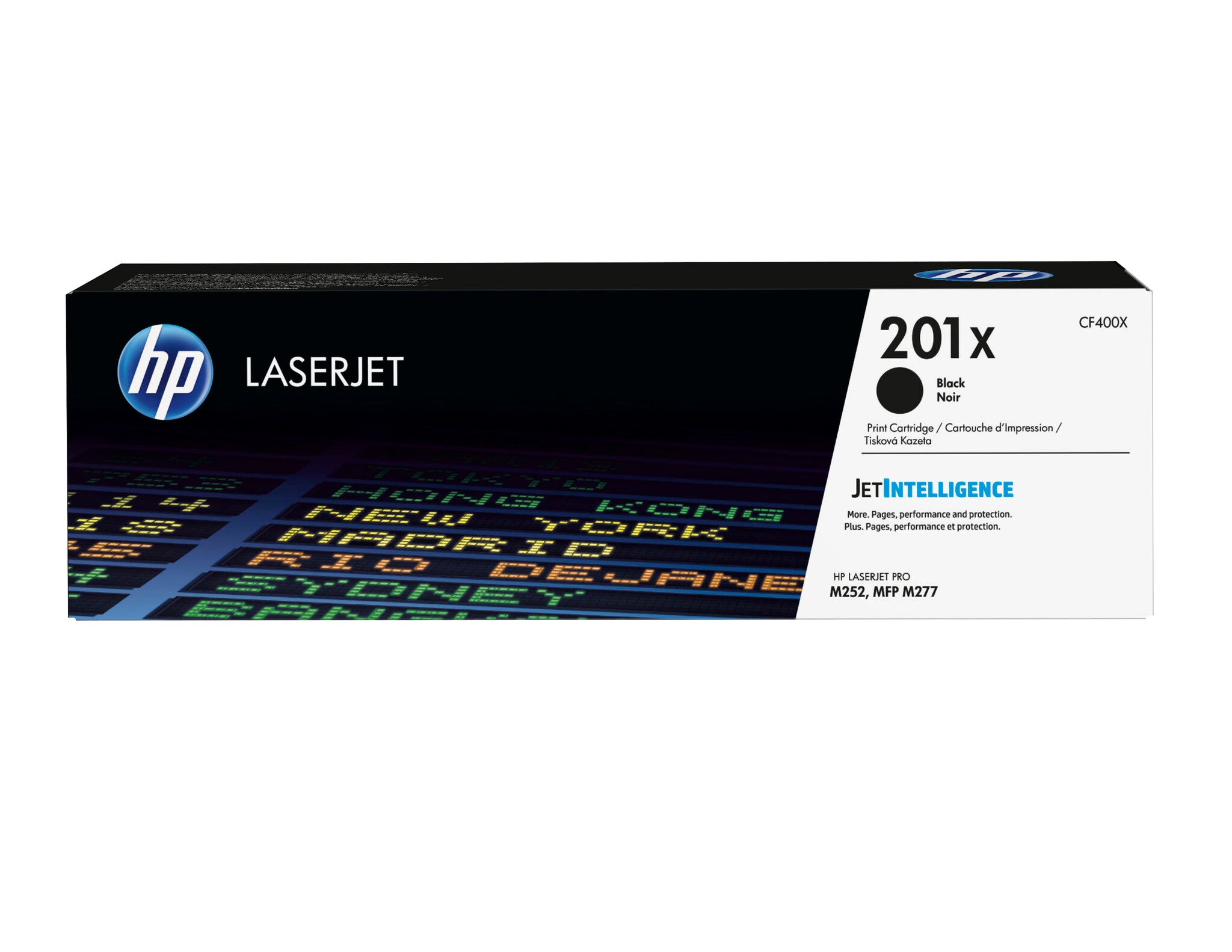 HP Cartucho de tóner original LaserJet 201X de alta capacidad negro