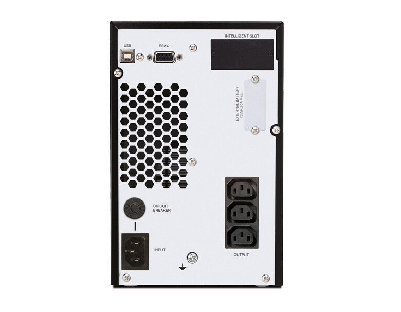 CDP UPO11-1 sistema de alimentación ininterrumpida (UPS) Doble conversión (en línea) 1 kVA 900 W 4 salidas AC