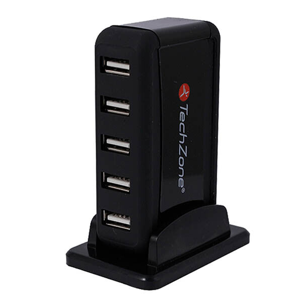 TechZone TZ17HUB01 nodo concentrador USB 2.0 480 Mbit/s