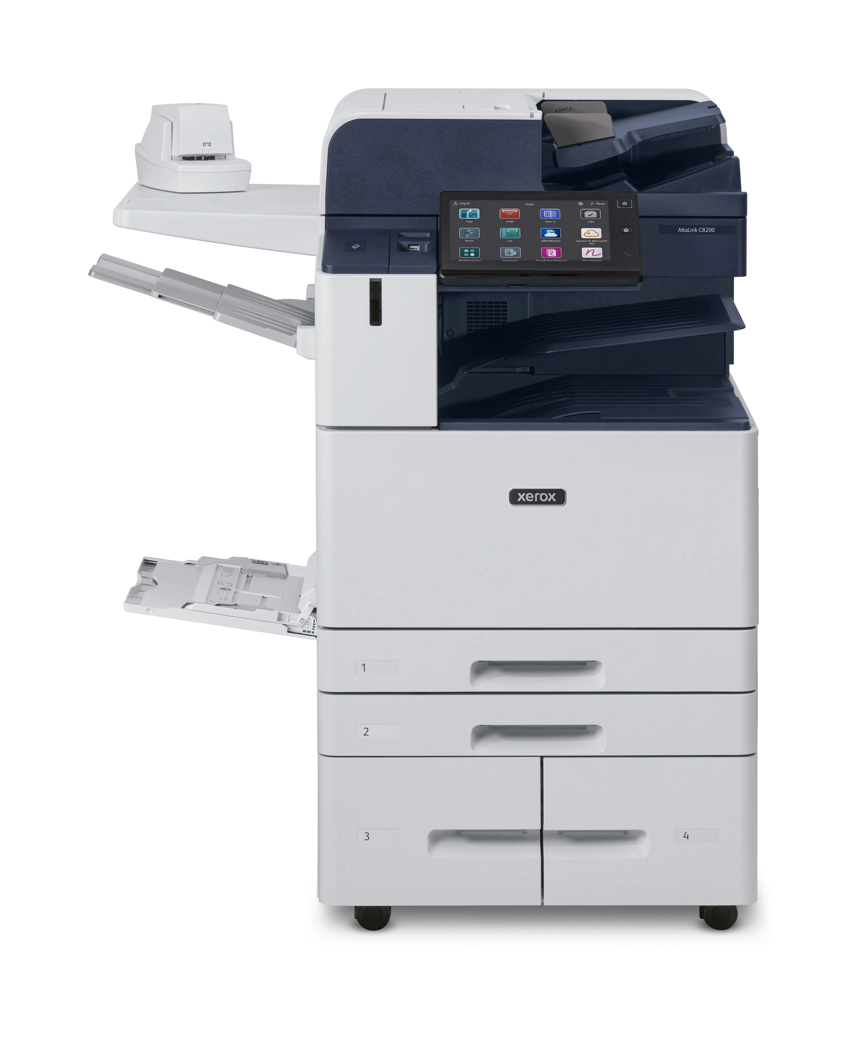 Multifuncional Xerox AltaLink C8245 IOT base con modulo de bandeja tandem de alta capacidad 110 V