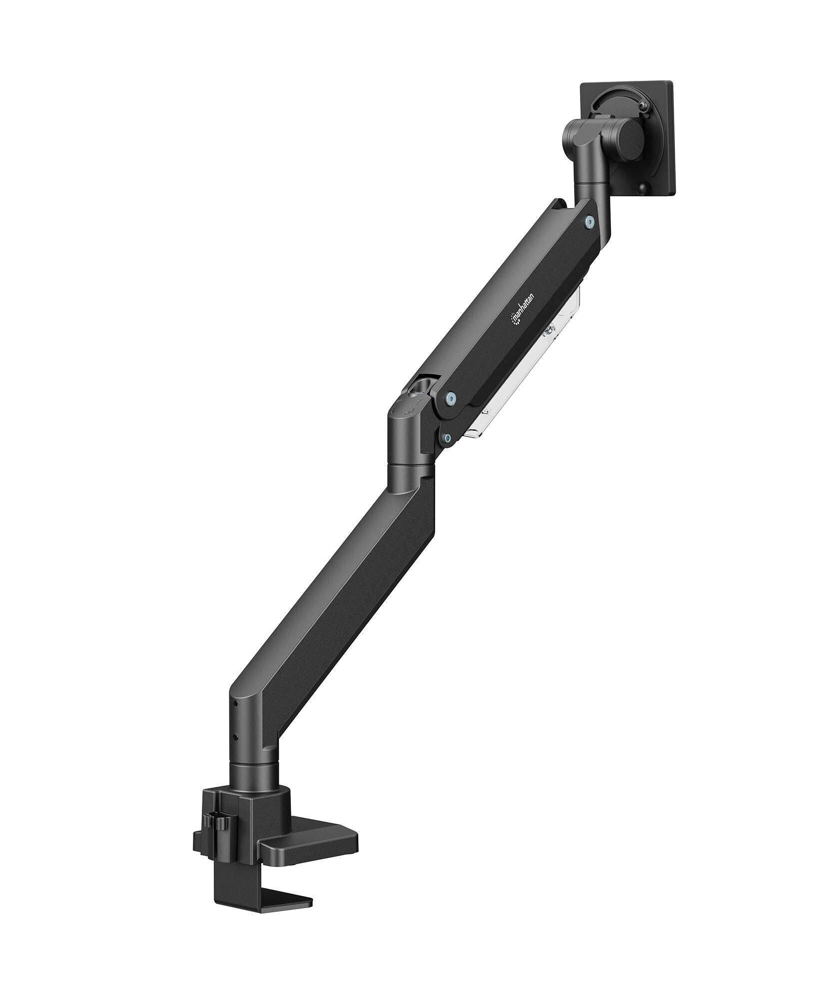 Manhattan 462594 soporte para pantalla plana 144.8 cm (57") Escritorio Negro