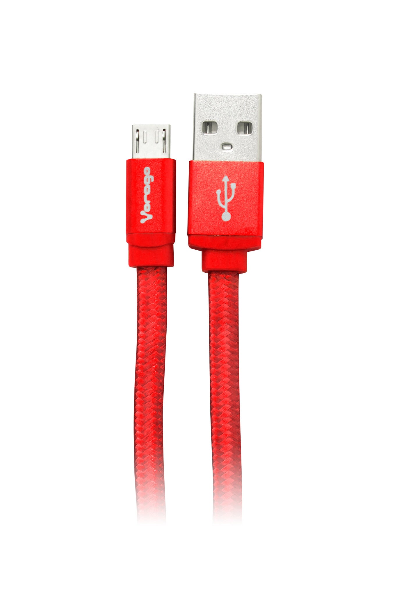 Vorago CAB-113 cable USB USB 2.0 1 m USB A Micro-USB B Rojo