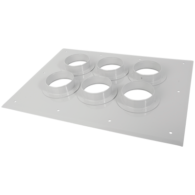 Placa Pasamuro con Capacidad de 6 Botas de 4