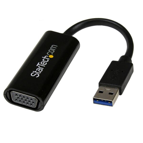 ADAPTADOR DE VIDEO EXTERNO - CONVERTIDOR USB 3.0 A VGA - CABLE COMPACTO - 1920X1200 / 1080P - SOLO WINDOWS - STARTECH.COM MOD. USB32VGAES
