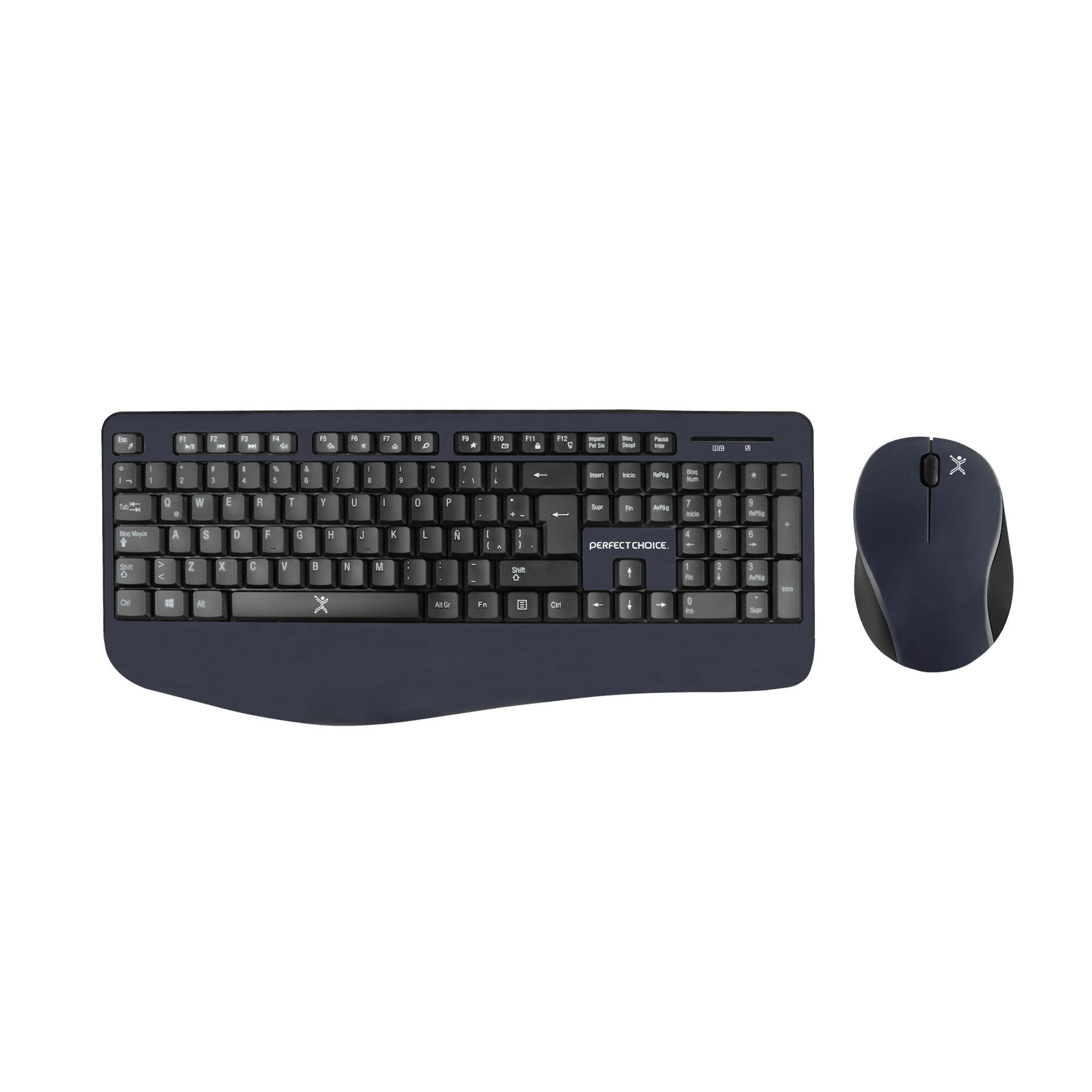 Perfect Choice PC-201236 teclado Ratón incluido Oficina RF inalámbrico Español Negro
