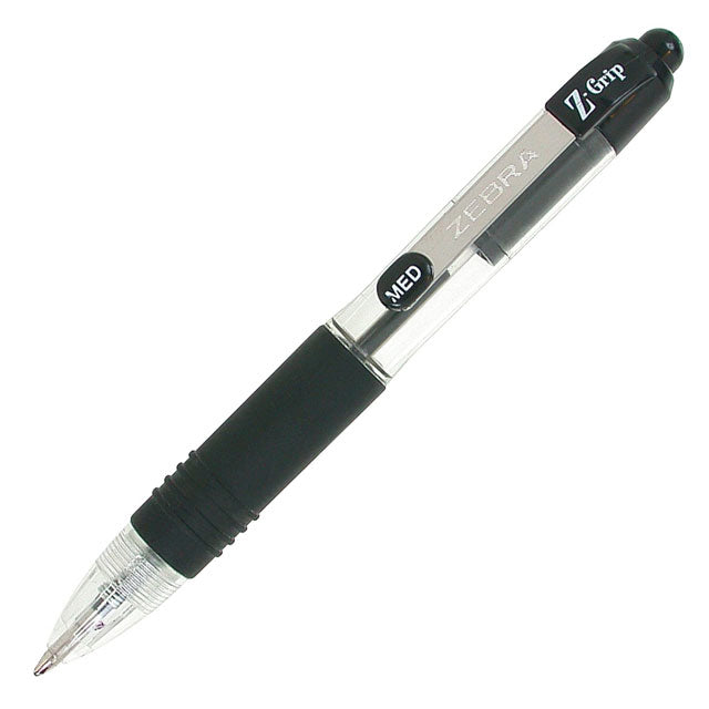 Bolígrafo Zebra Mini Slide Pen Deslizable Punto Fino 0.7mm Color Negro