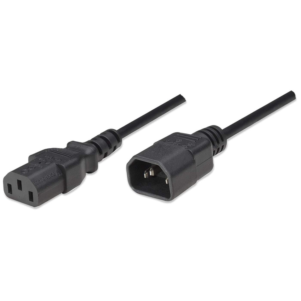Manhattan Monitor to CPU Power Cable 1.8m Black