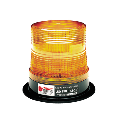 Burbuja PULSATOR LED clase 1, Color ámbar, Montaje permanente