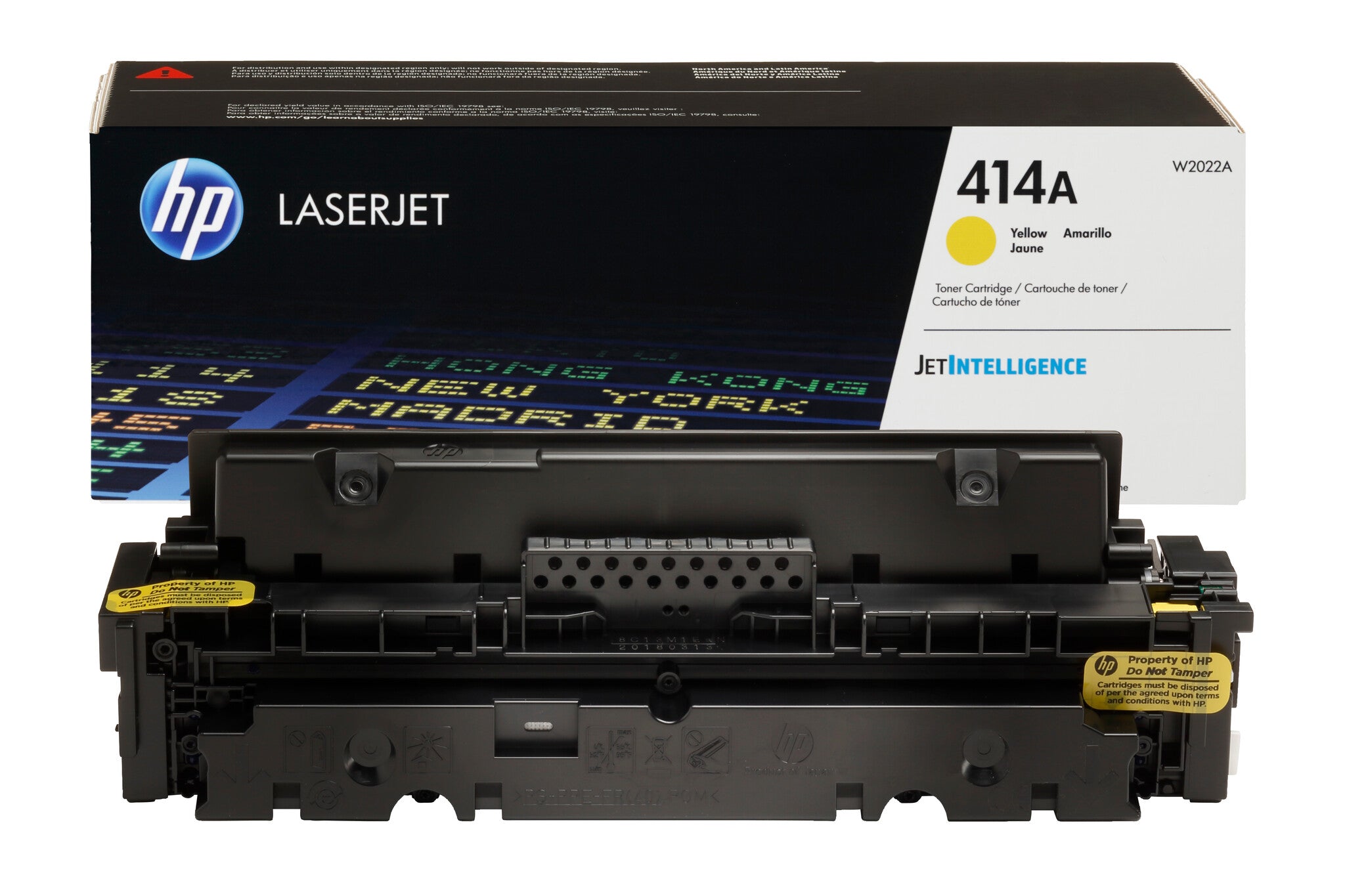 HP Cartucho de tóner original LaserJet 414A amarillo