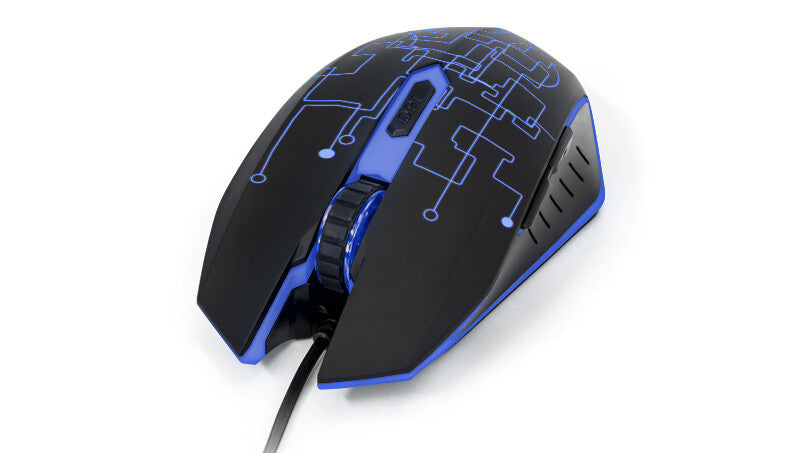 Vorago MO-501 ratón Juego Diestro USB tipo A Óptico 3200 DPI