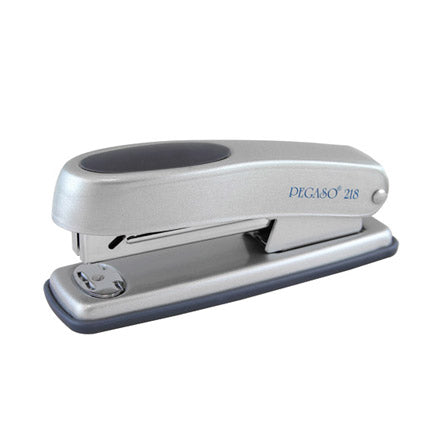 STAPLER PEGASO 218 HALF-STRIP MANUAL METAL DESKTOP