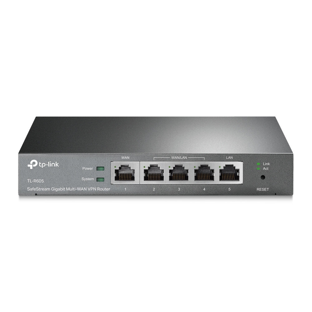 TP-Link TL-R605 enrutador Gigabit Ethernet Negro
