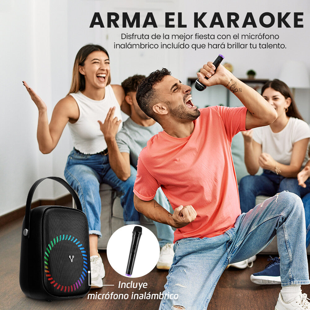Vorago KSP-455 altavoz portátil y para fiesta Altavoz portátil mono Negro 40 W