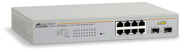Switch WebSmart con 8 port 10/100/1000TX, 2 x 100/1000 SFP (ECO version)