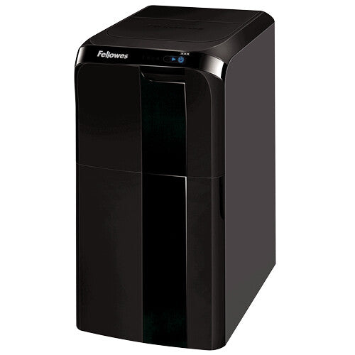 Fellowes Automax 350C trituradora de papel Trituración cruzada 22.9 cm Negro