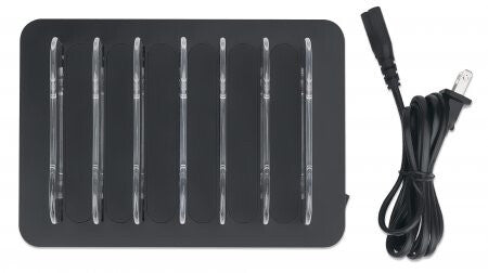 Manhattan 102254 organizador para estación de carga Negro