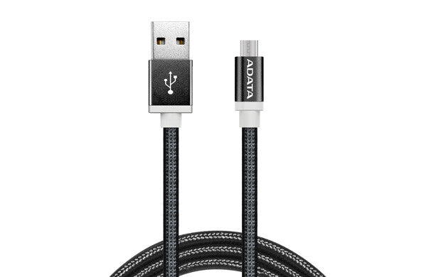 ADATA 1m, USB2.0-A/USB2.0 Micro-B cable USB USB A Micro-USB B 0.48 Gbit/s Negro