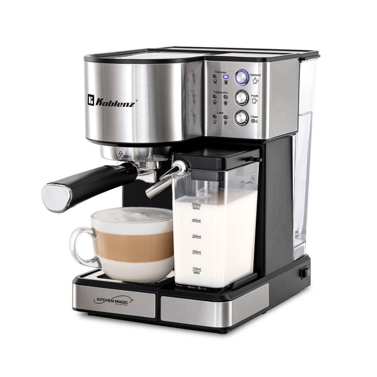 Koblenz CKM-1350 IN Semi-automática Máquina de café expreso 0.5 L