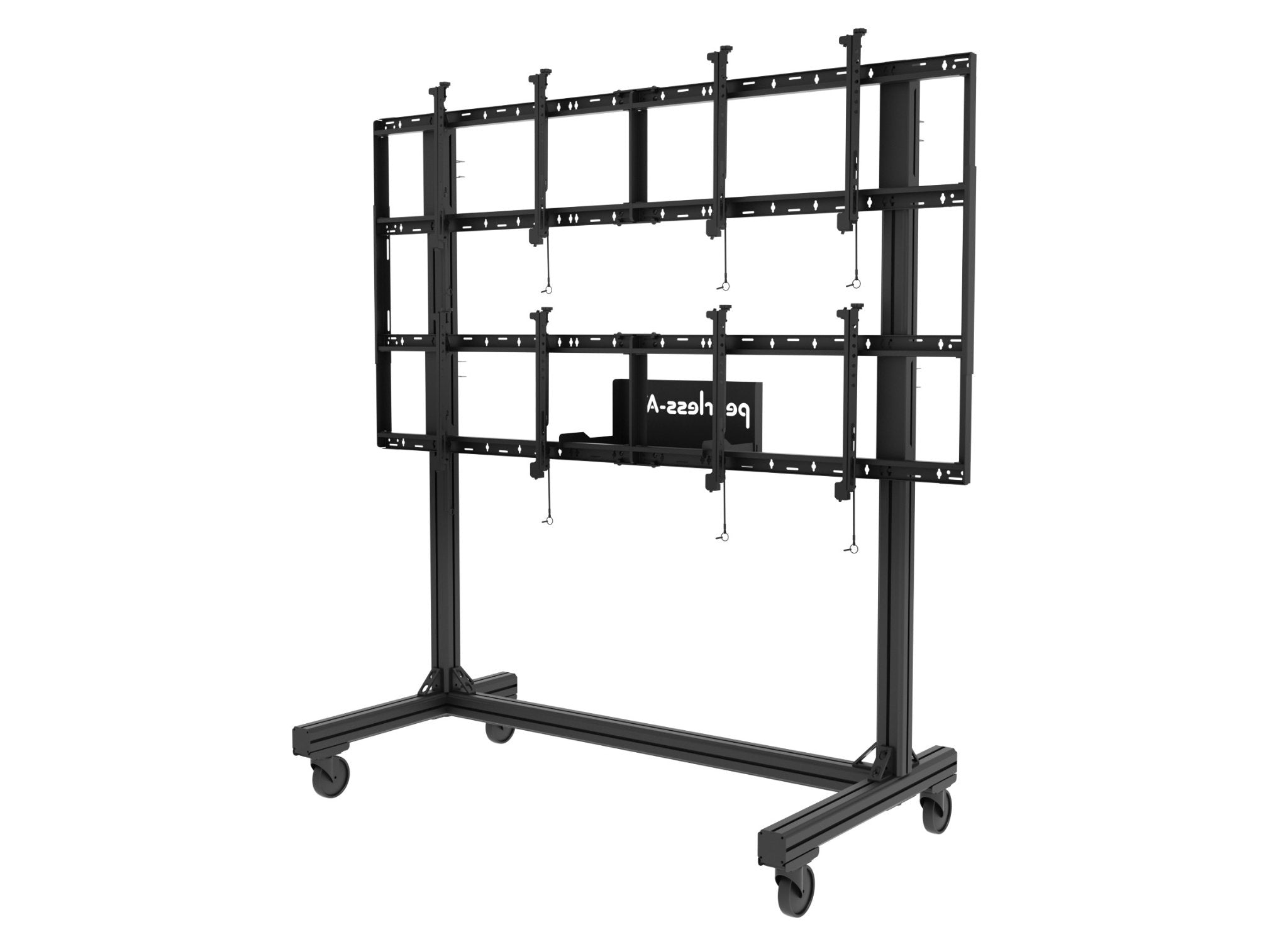 SOPORTES VIDEO WALL PEERLESS DS-C560-2X2 MOVIL PARA PANTALLAS 46 A 60 PULGADAS CAPACIDAD HASTA 227 KG