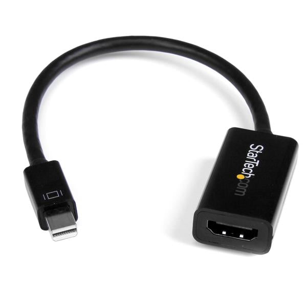 ADAPTADOR DE VIDEO MINI DISPLAYPORT A HDMI CON AUDIO ADAPTADOR ACTIVO MDP 1.2 PARA LAPTOP O ULTRABOOK 4K 30HZ NEGRO - STARTECH.COM MOD. MDP2HD4KS