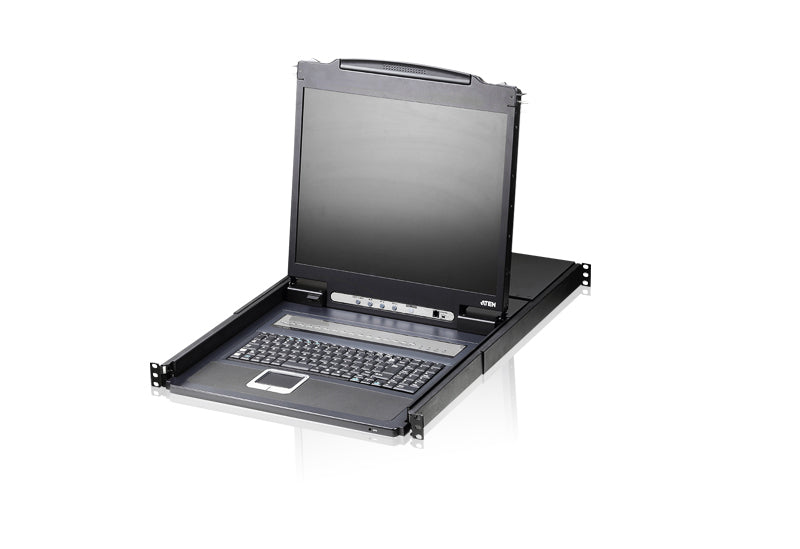 Conmutador KVM | LCD de riel único | VGA PS/2 | USB de 8 puertos