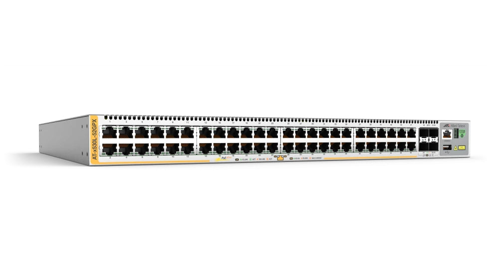 Switch L3 Stackable, 48x 10/100/1000-T PoE+, 4x SFP+, Fuente redundante integradas 740 Watts (TAA compliant version)