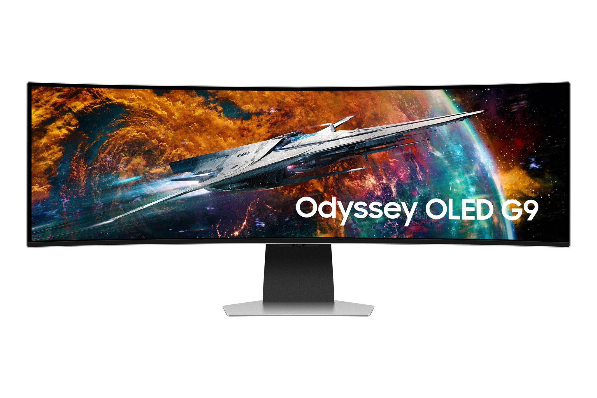 Samsung LS49CG950SLXZX monitor de computadora 124.5 cm (49") 5120 x 1440 Pixeles Dual QHD OLED Plata