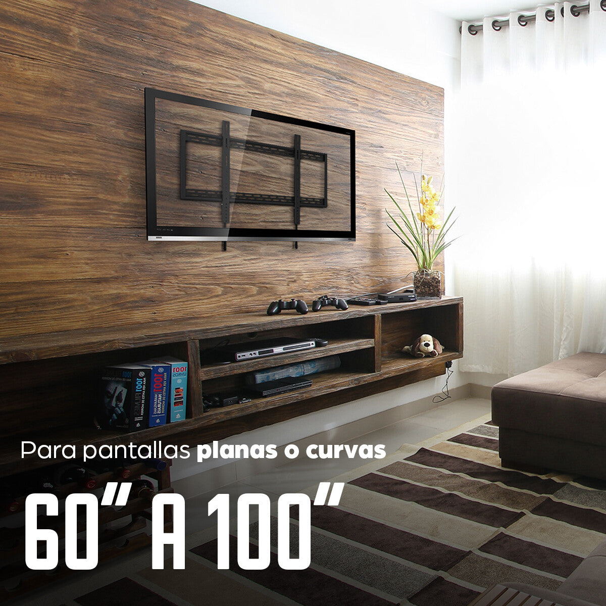 Manhattan Soporte para TV con montaje en pared