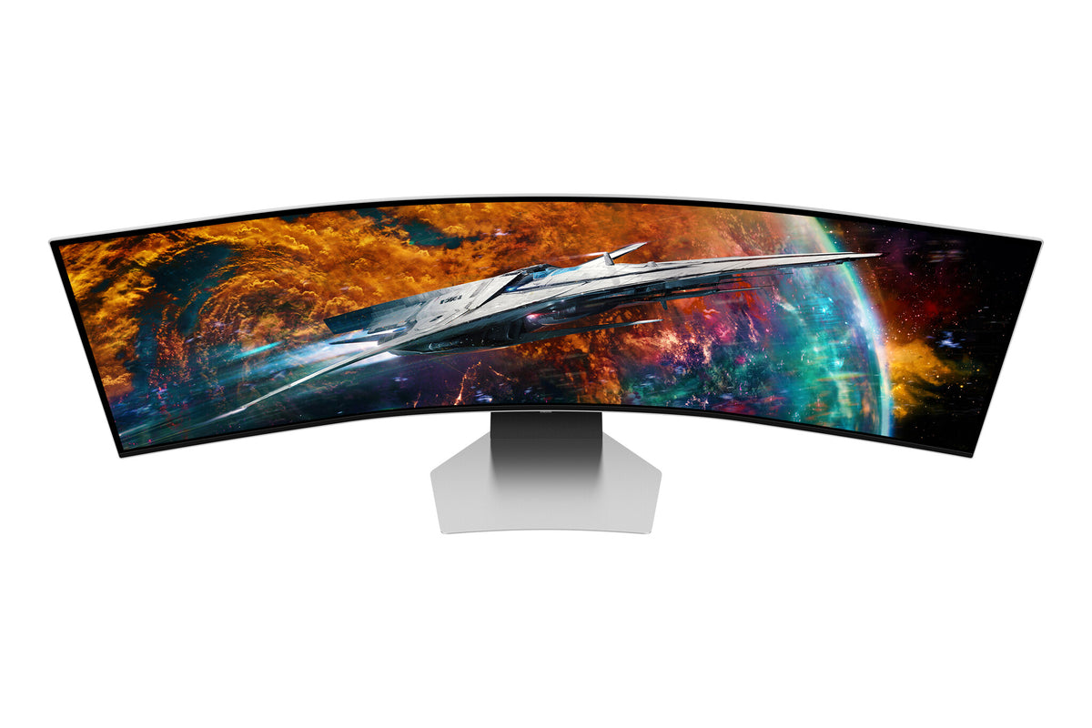 Samsung LS49CG950SLXZX monitor de computadora 124.5 cm (49") 5120 x 1440 Pixeles Dual QHD OLED Plata