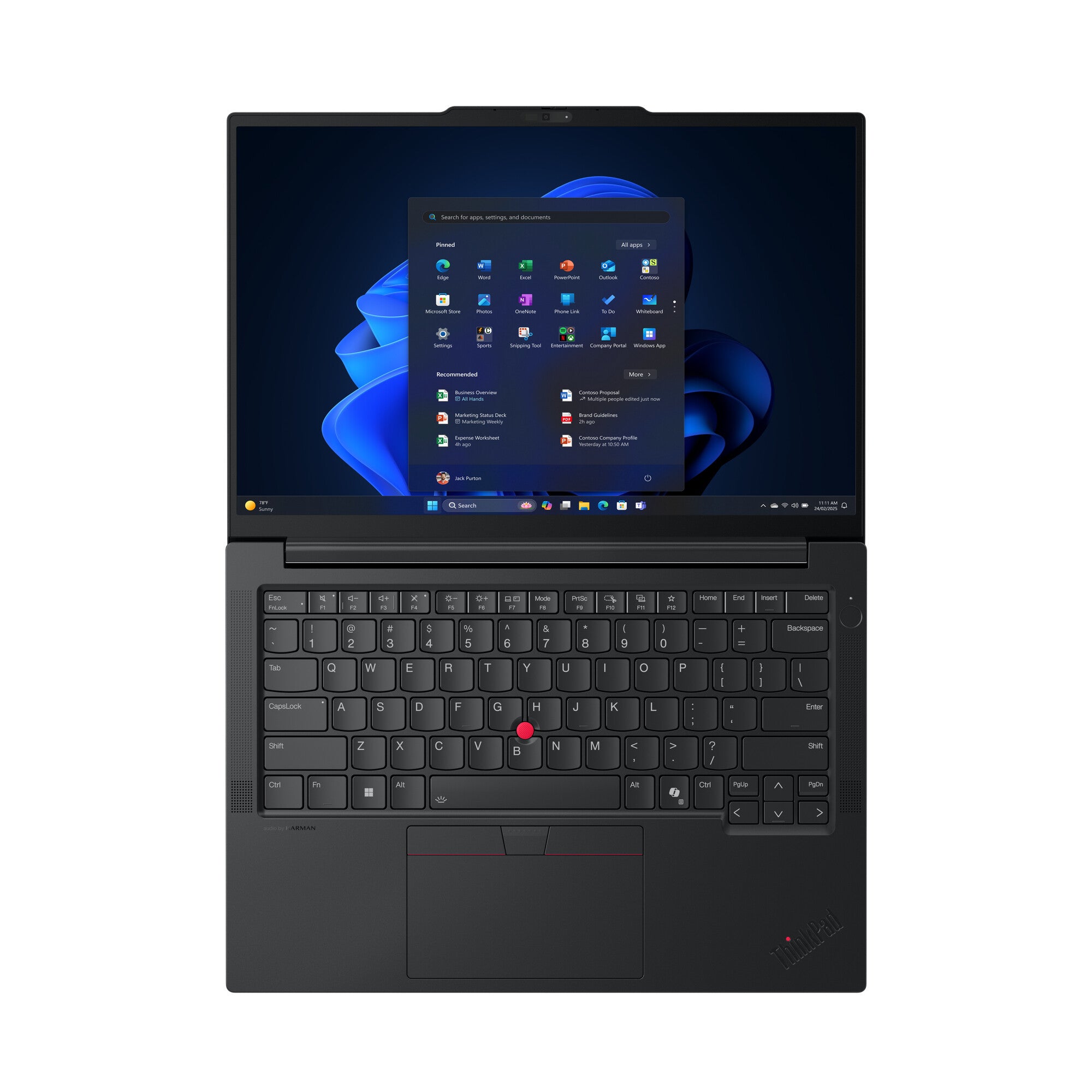 Lenovo ThinkPad E14 Gen 7 (AMD) AMD Ryzen™ 5 220 Computadora portátil 35.6 cm (14") WUXGA 32 GB DDR5-SDRAM 1 TB SSD Wi-Fi 6 (802.11ax) Windows 11 Pro Español Negro