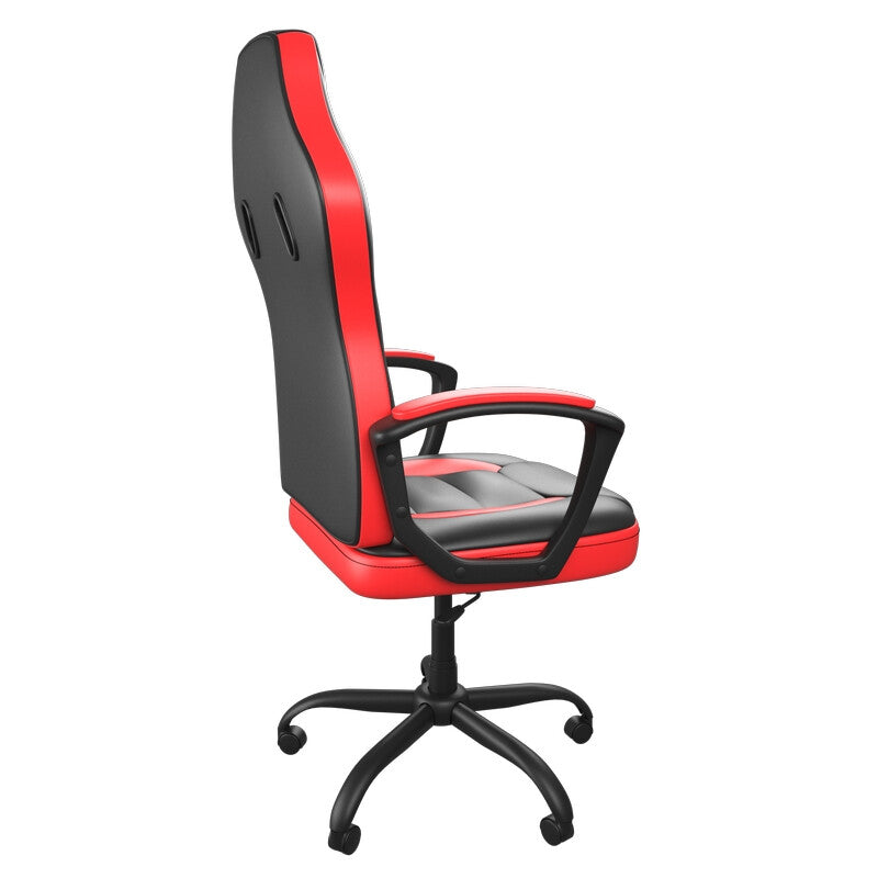 Xtech XTF-MC100SM silla para videojuegos Silla universal para juegos asiento acolchado Negro, Rojo